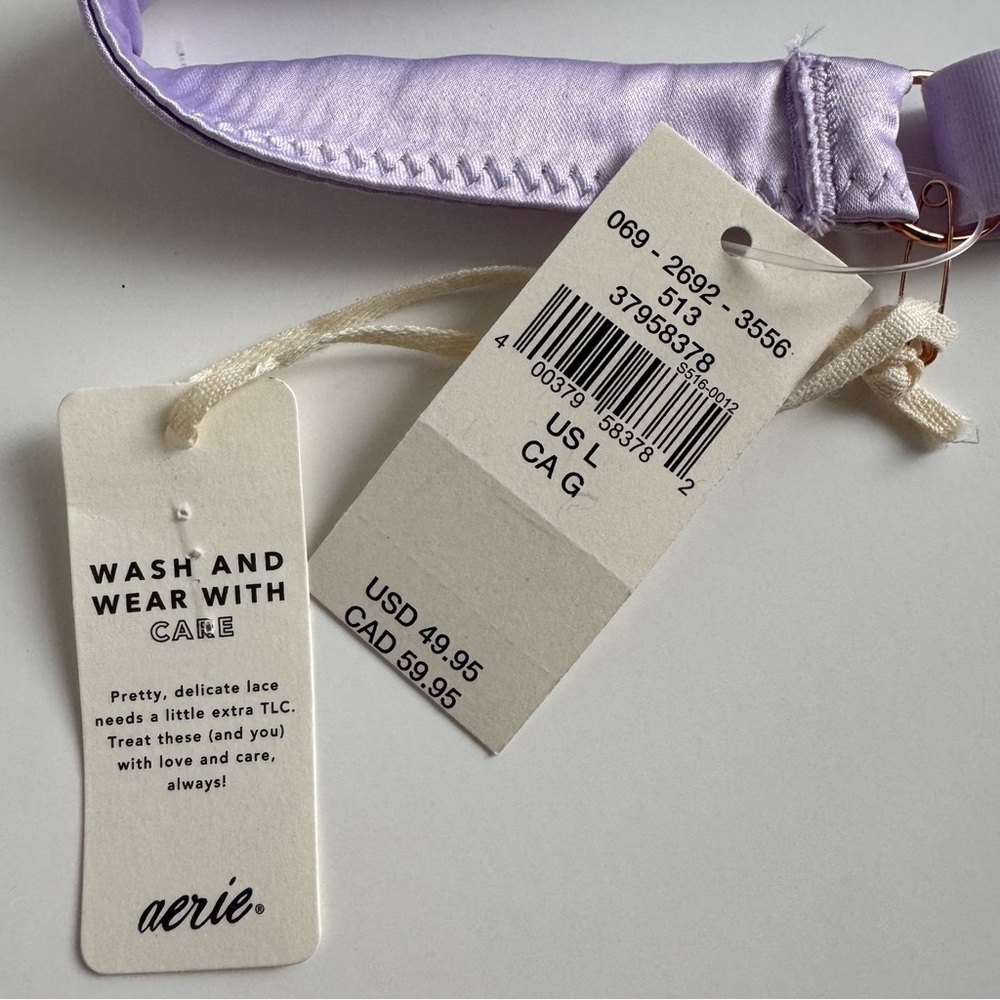 Aerie Sequin Floral Embroidery Bandeau. Size: L. NWT! - Picture 7 of 10